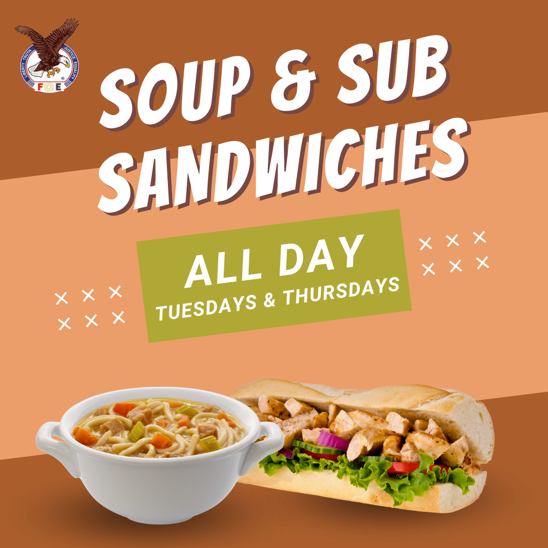 Tipp City Eagles Soup Subs Tuesday Thursday